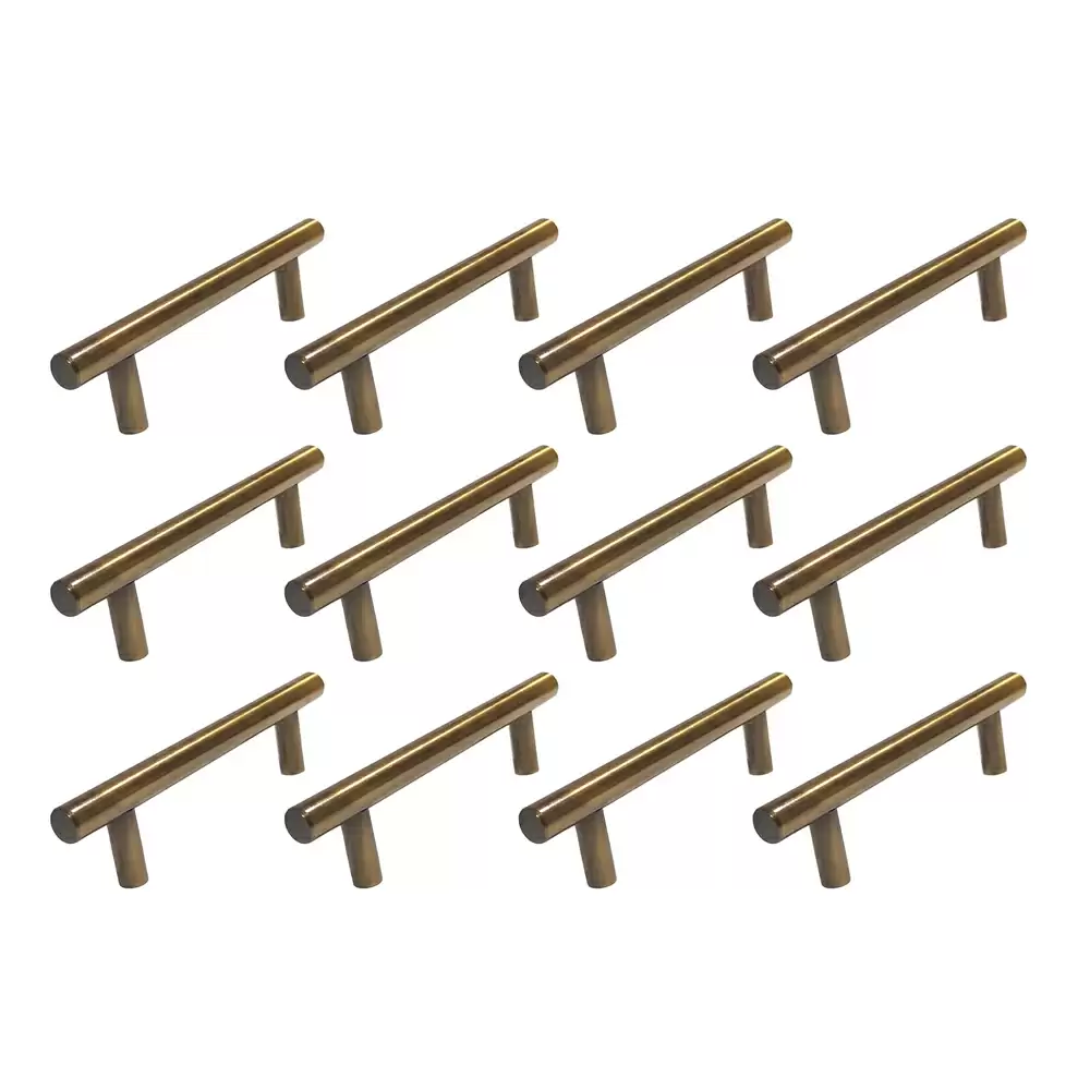 Atlantic Stainless Steel 5.50 Inch Handle Pull - Antique Finish (Pack of 12 Pcs)