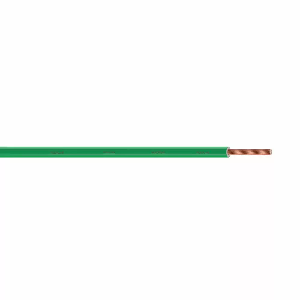 Polycab Optima+ 1 Sq. mm FRLF-PVC Insulated Single Core Copper Electric Wire - 300 Meter (Green)