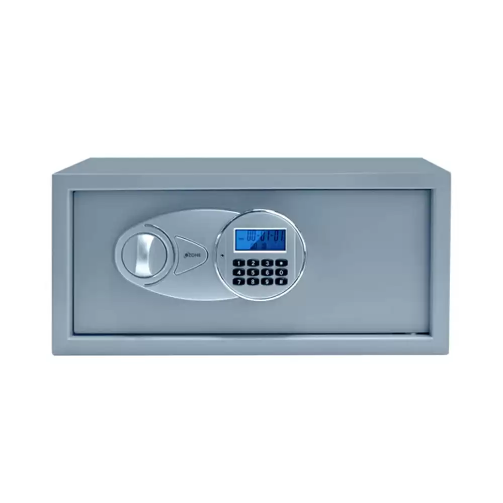 Ozone Tusker 22 Digital (26.3 Litre) Electronic Safe Locker For Home With Pin Code & Key Access, Grey - 11 Kg (2 Years Warranty)