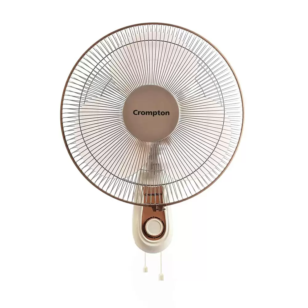 Crompton Hi Flo Neo 300 mm Wall Mount Fan - (Cofffee Brown)