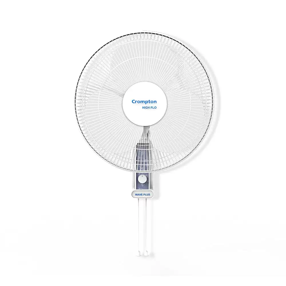 Crompton Hiflo Wave Plus 400 mm Wall Mount Fan - (KD White)