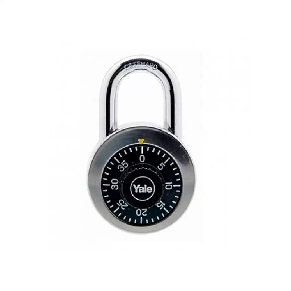 Yale Y140/50/122 Combination Padlock - Stainless Steel