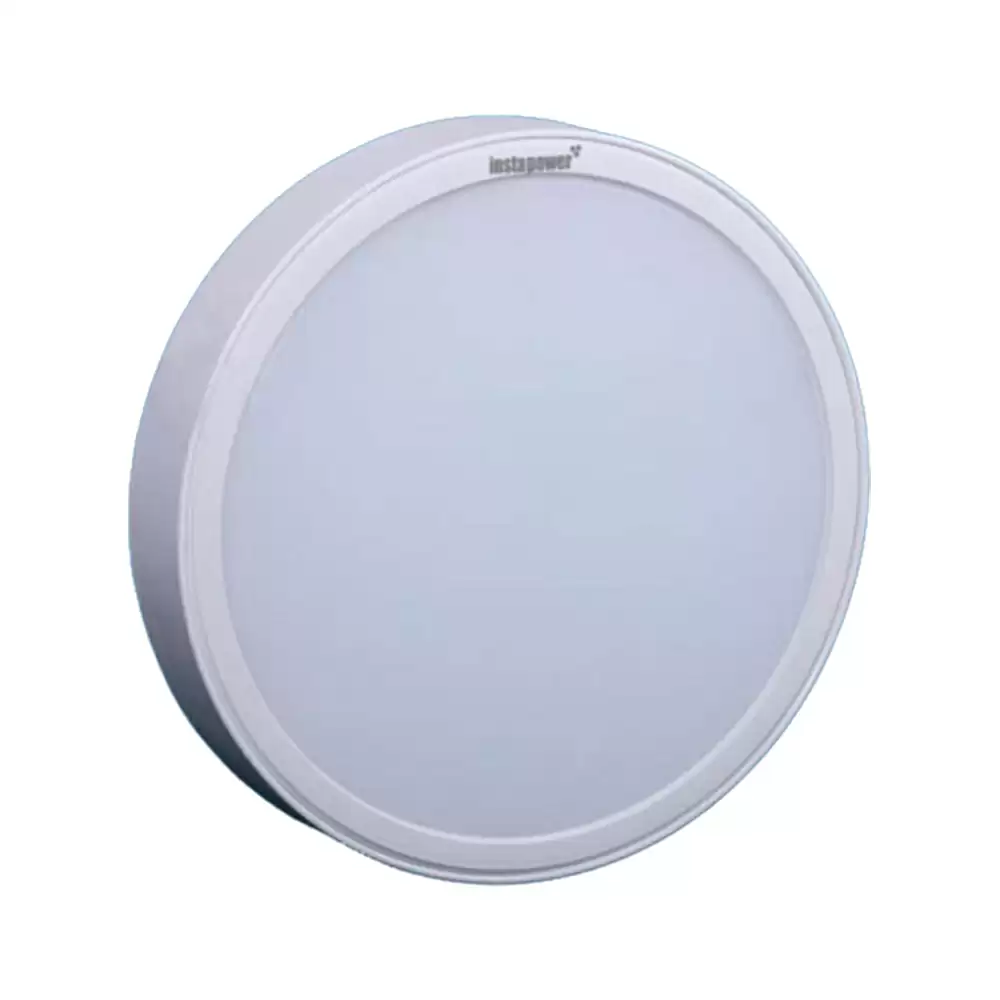 Instapower D-Lite x-Slim (PC) 12 Watt Round LED Downlight, Cool White