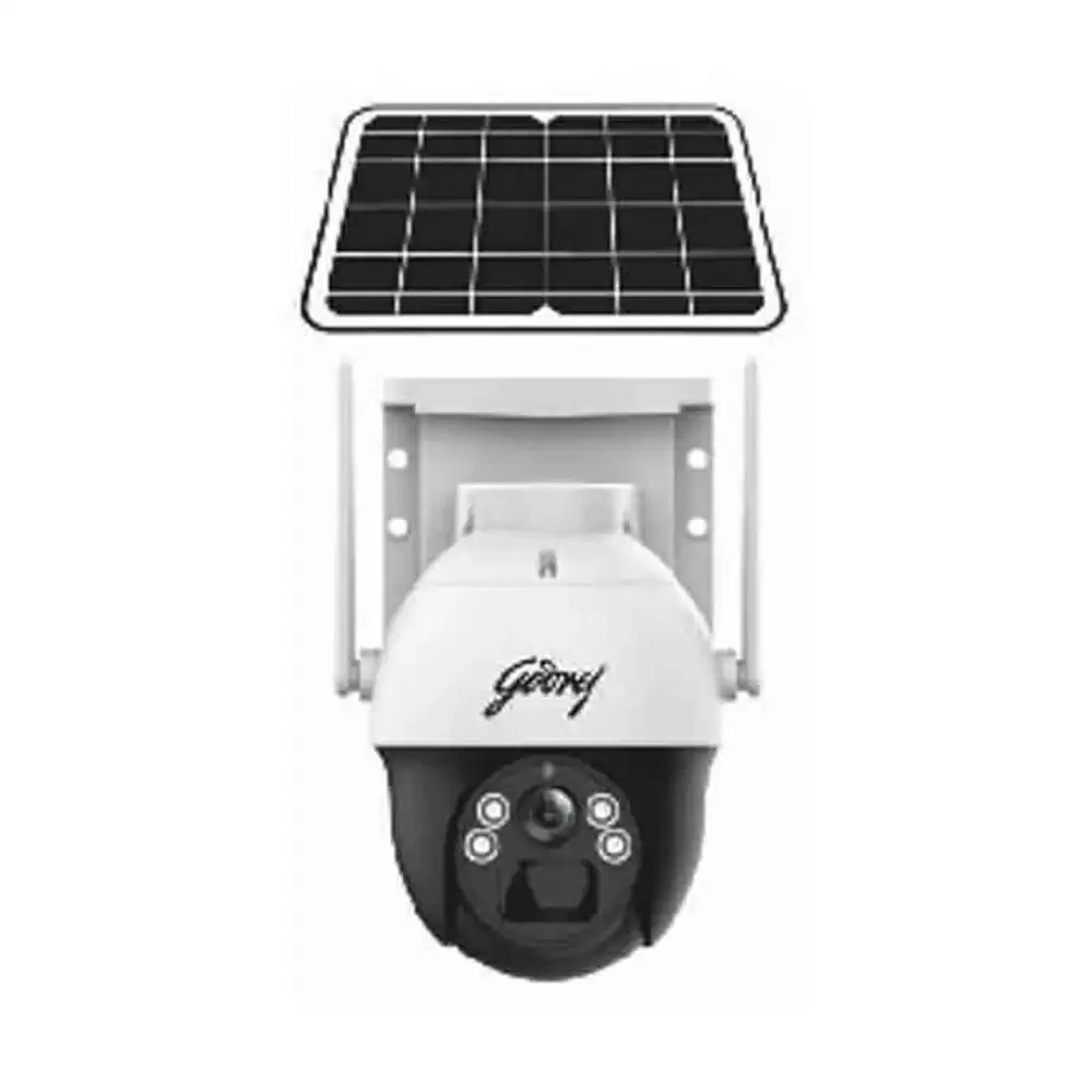 Godrej Ace Pro Green 4MP Plastic IP66 Solar Powered Camera