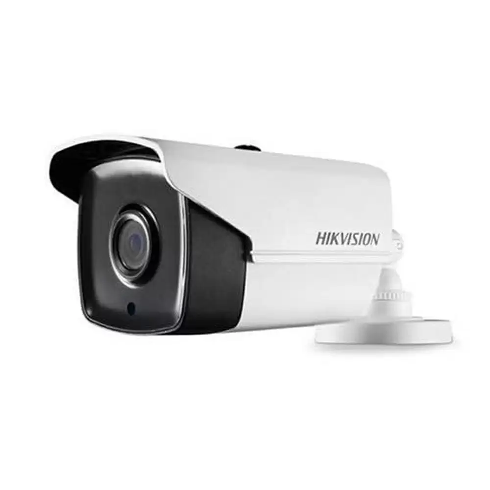 Hikvision 2MP 6MM Outdoor Wired 1080p Bullet CCTV Camera + USEWELL BNC/DC,-White