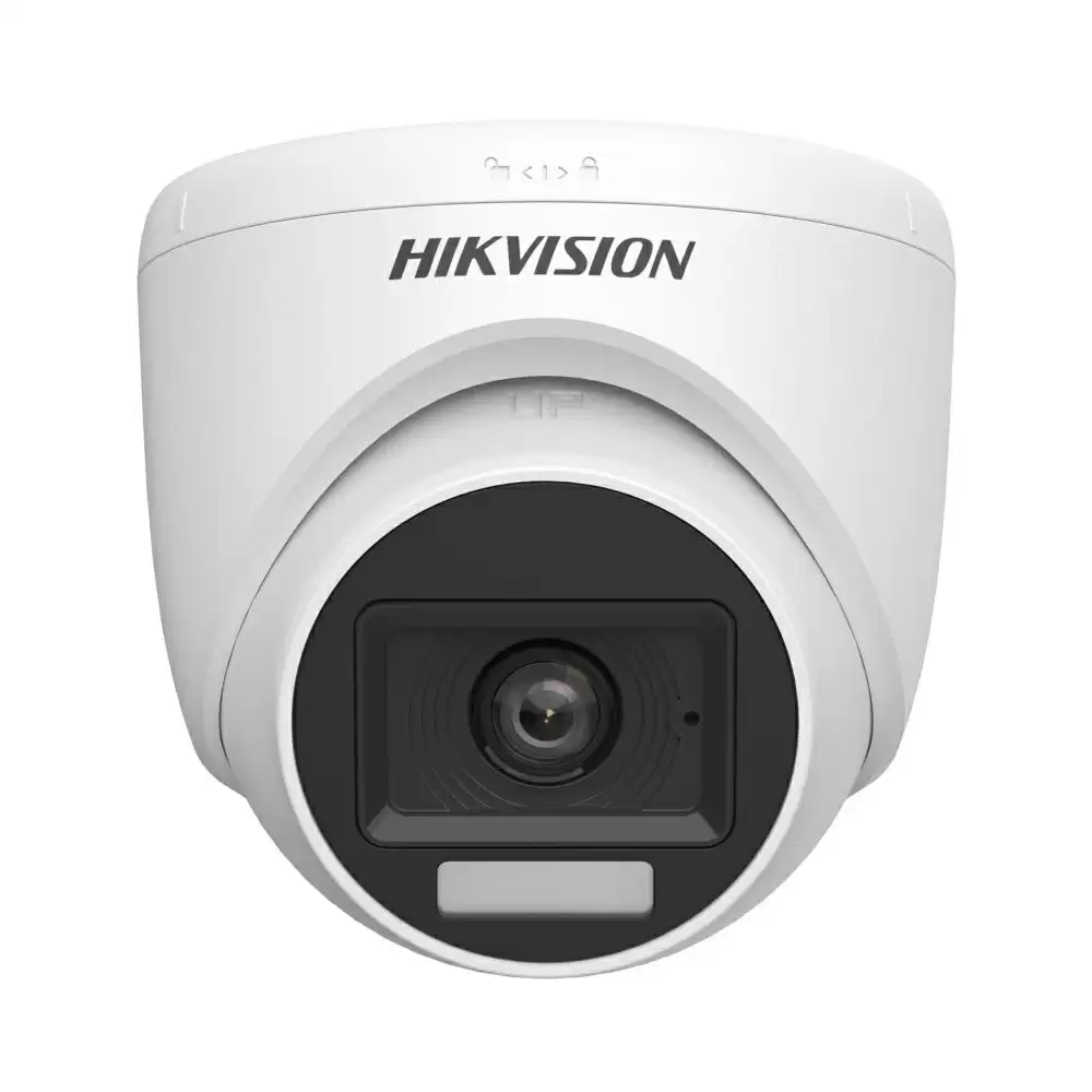 Hikvision 2MP Smart Hybrid Light Audio Fixed Turret Camera