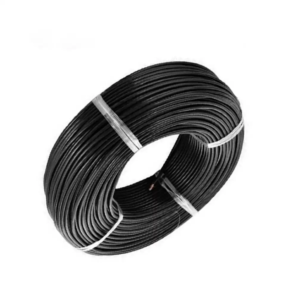 Polycab 10 Sq mm FRLSH Electric Wire - 200 Meter (Black)