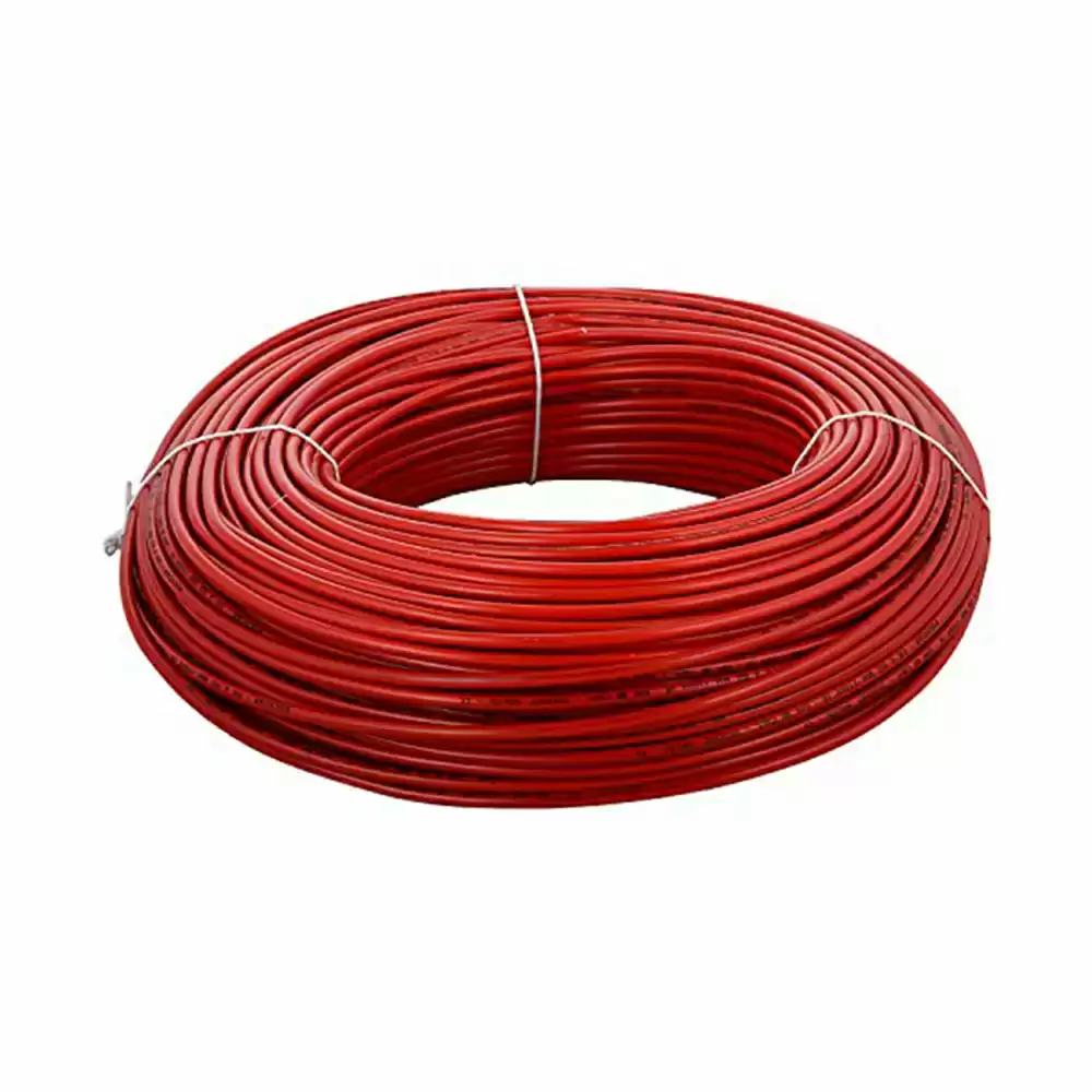 Polycab 2.5 Sq mm FRLSH Electric Wire - 300 Meter (Red)