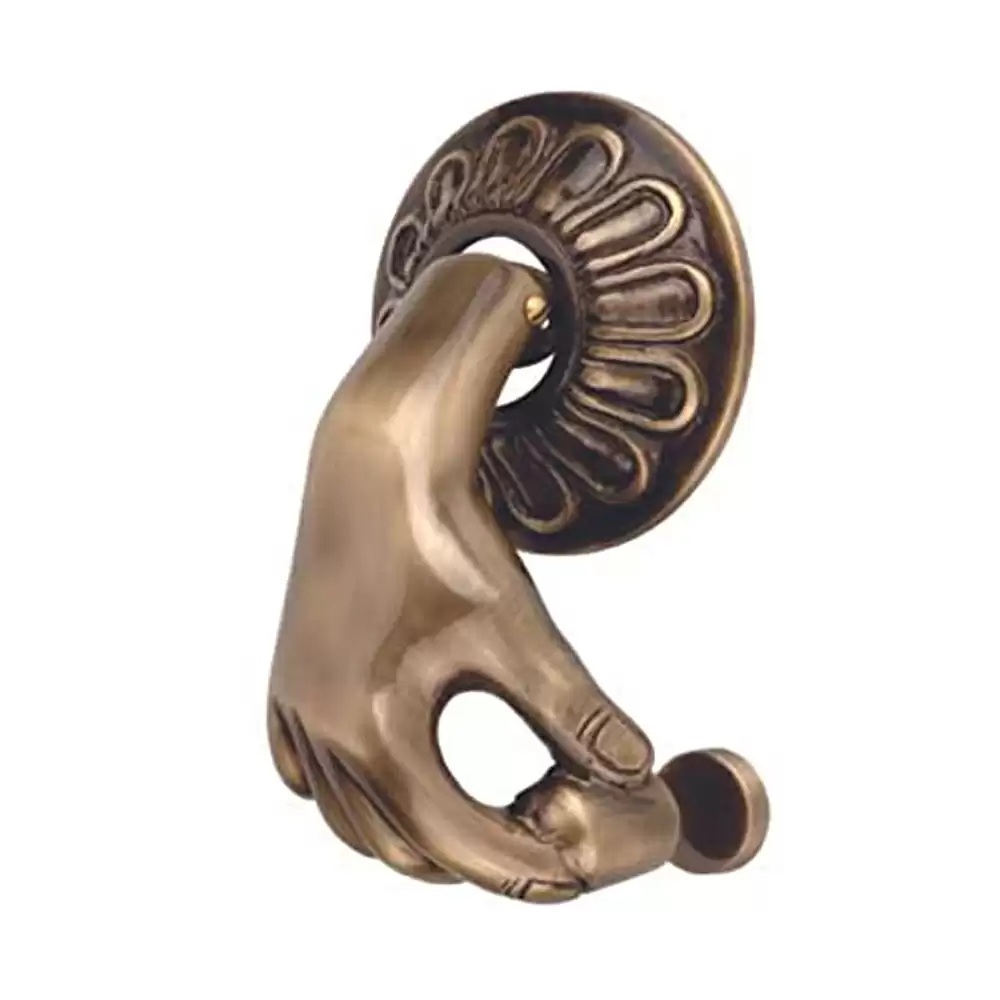 AceLine RKS Brass Door Knocker - (English Bronze Glossy Finish)