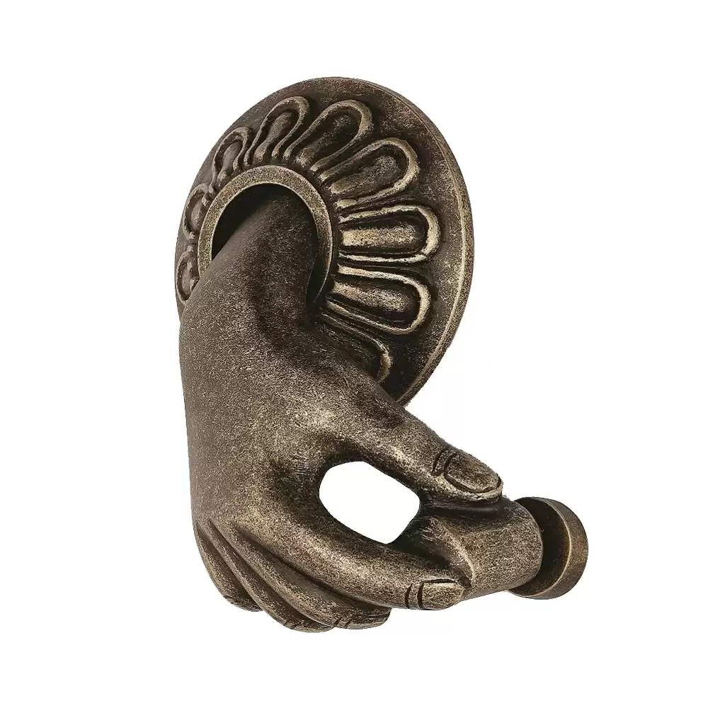 AceLine RKS Brass Door Knocker - (Antique Brass Finish)