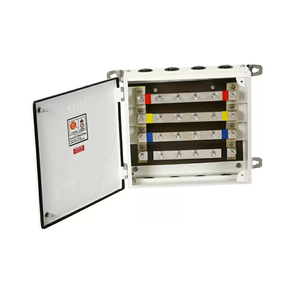 Selvo 100 Amp 415 Volts Step Type Busbar Chamber Box