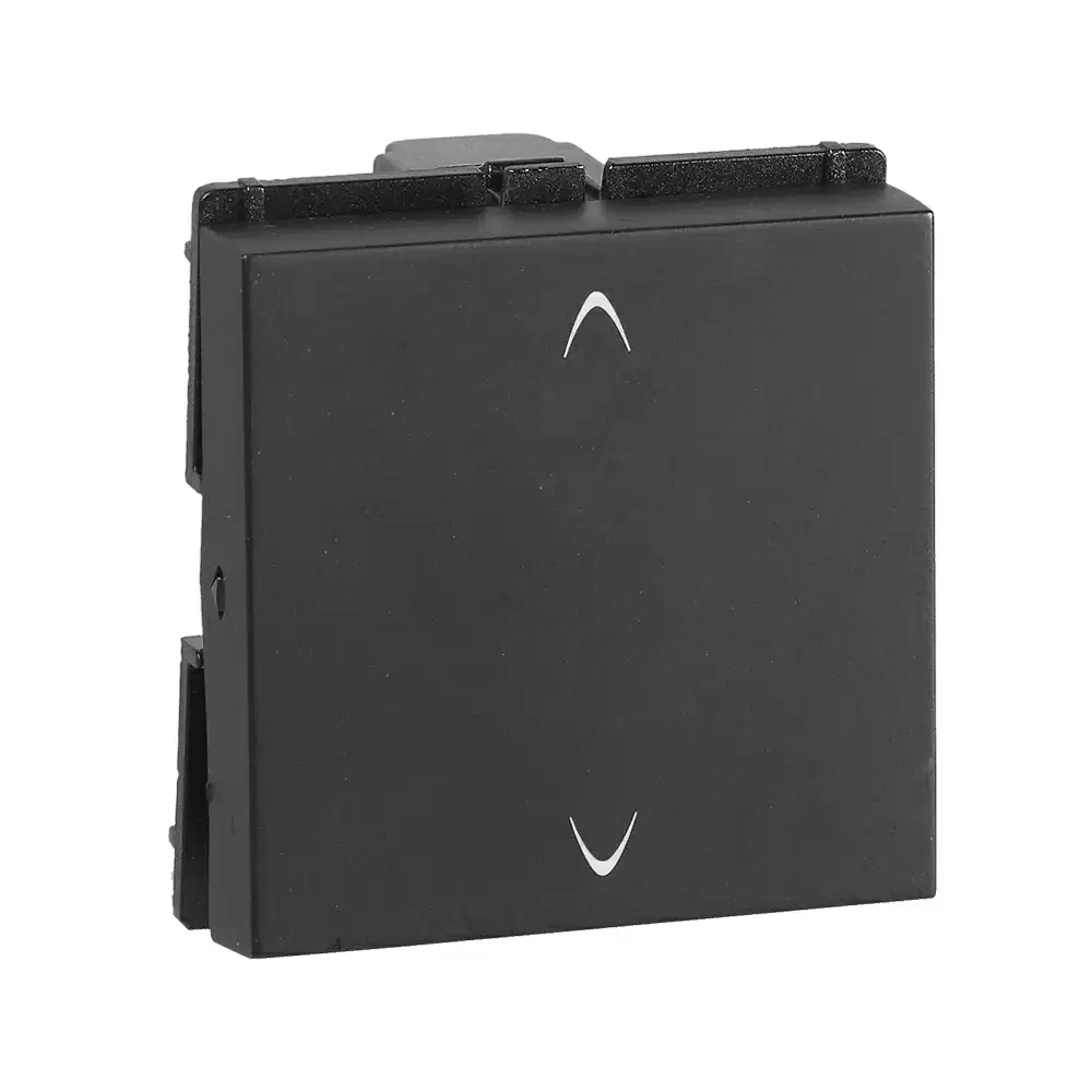 Havells Fabio 10 AX Mega Two Way Switch - Matt Black