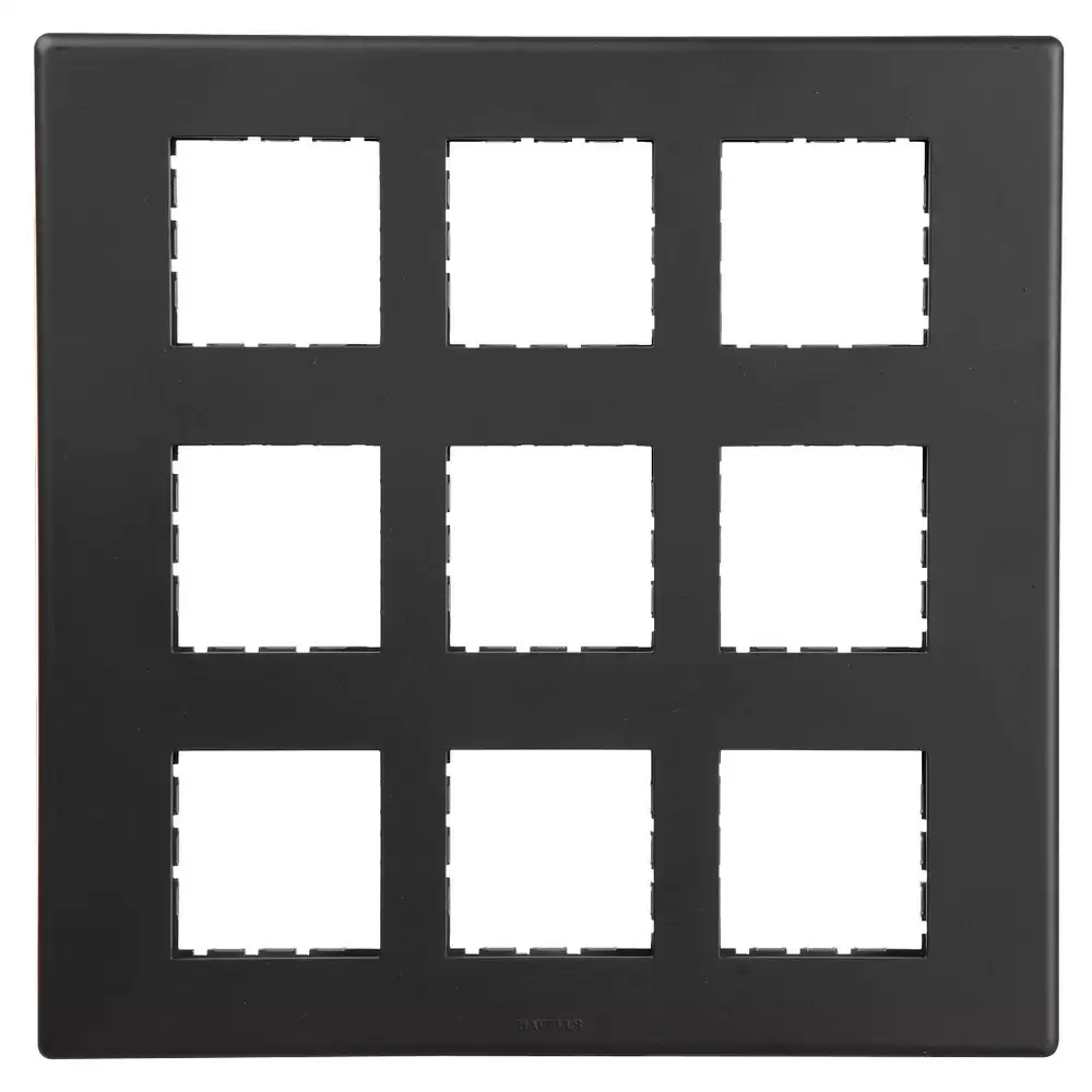 Havells AHFPLCBV18 18 Module Carbon Front Plate- Velvet Black