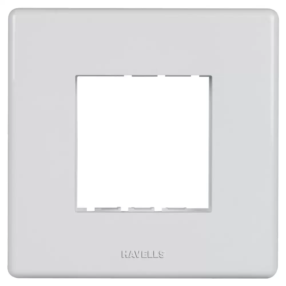 Havells AHFPLCWV02 2 Module Fabio Front Plate- Classic White