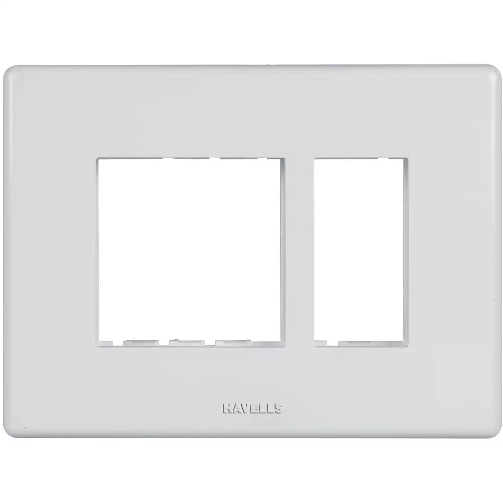 Havells AHFPLCWV03 3 Module Fabio Front Plate- Classic White