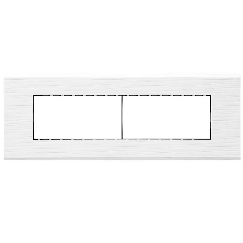 Havells AHXPDOWV06 6 Module Wave Switch Plate- White