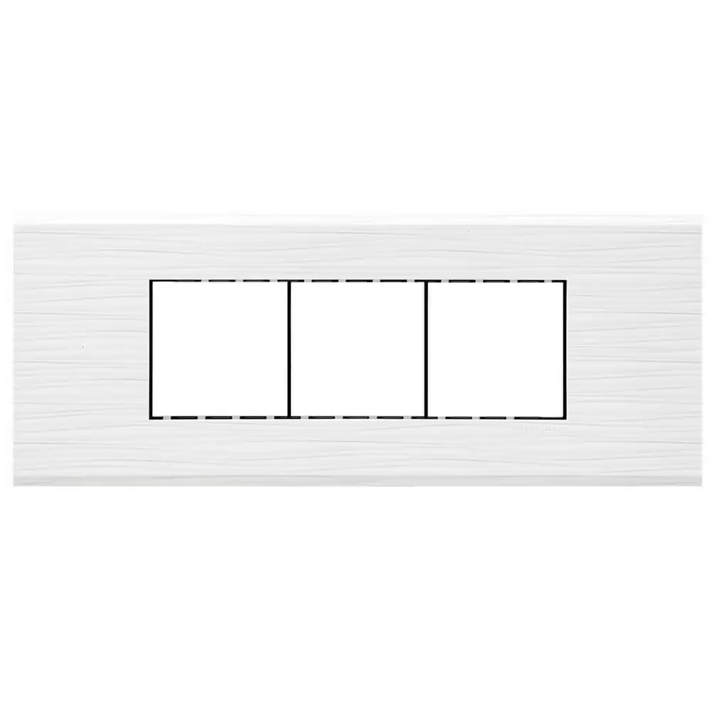 Havells AHXPLOWH08 8 Module (H) PC Switch Plate- White