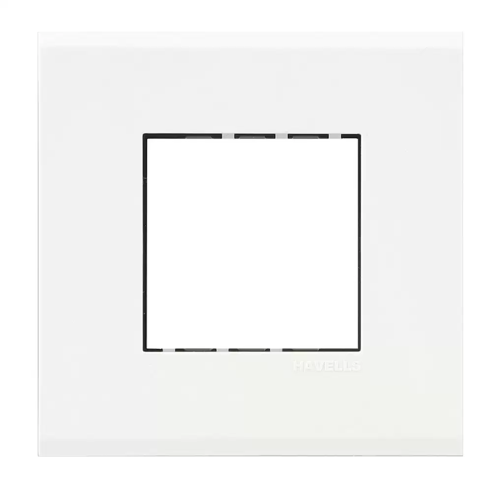 Havells AHXPLOWV02 2 Module PC Switch Plate- White