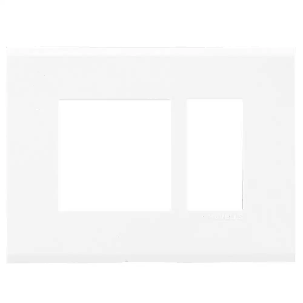 Havells AHXPLOWV03 3 Module PC Switch Plate- White