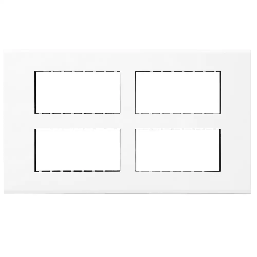 Havells AHXPLOWV16 16 Module PC Switch Plate- White