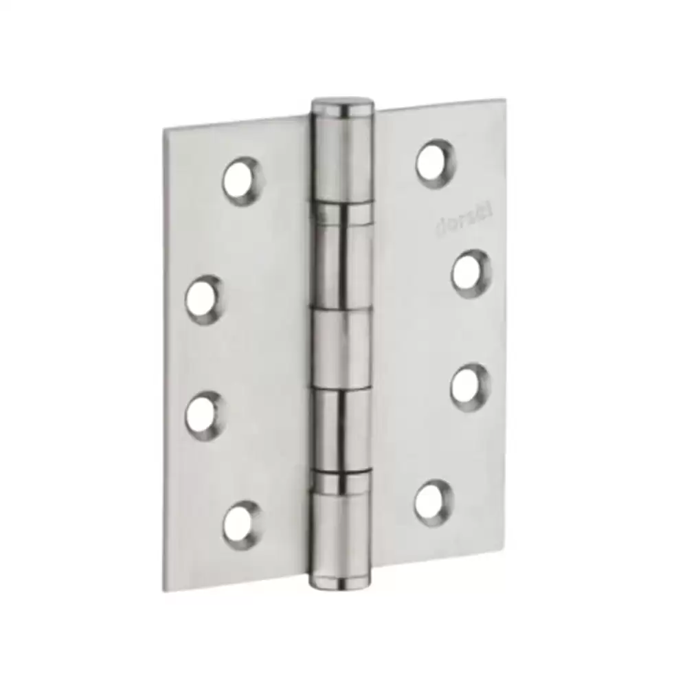 Dorset HG5151SS Welded Butt Hinge without Screw (100 x 58 x 1.9) mm - Silver Satin Finish