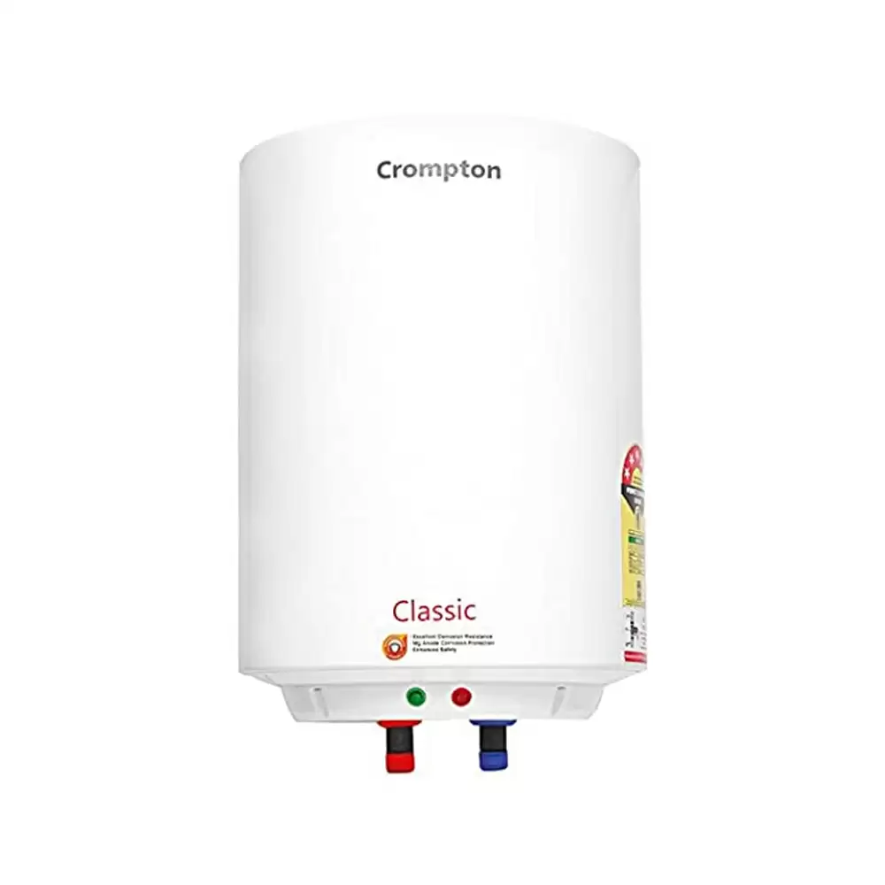 Crompton Classic 25 Litre Electric Water Heater - White