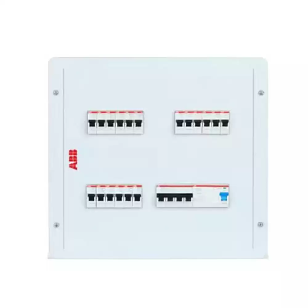 ABB 6 Ways IP43 MCB Distribution Box (I-TPN06 WAY WD DB)