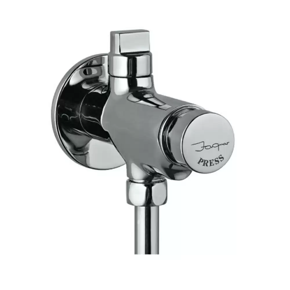 Jaquar Urinal Valve Auto Closing System With Built-in Control Cock & Wall Flange