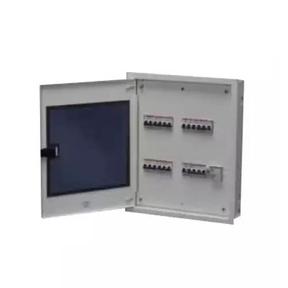 ABB Three Pole Distribution Board With Metal Door 4 Way SHDB M4 (SHDB M4)