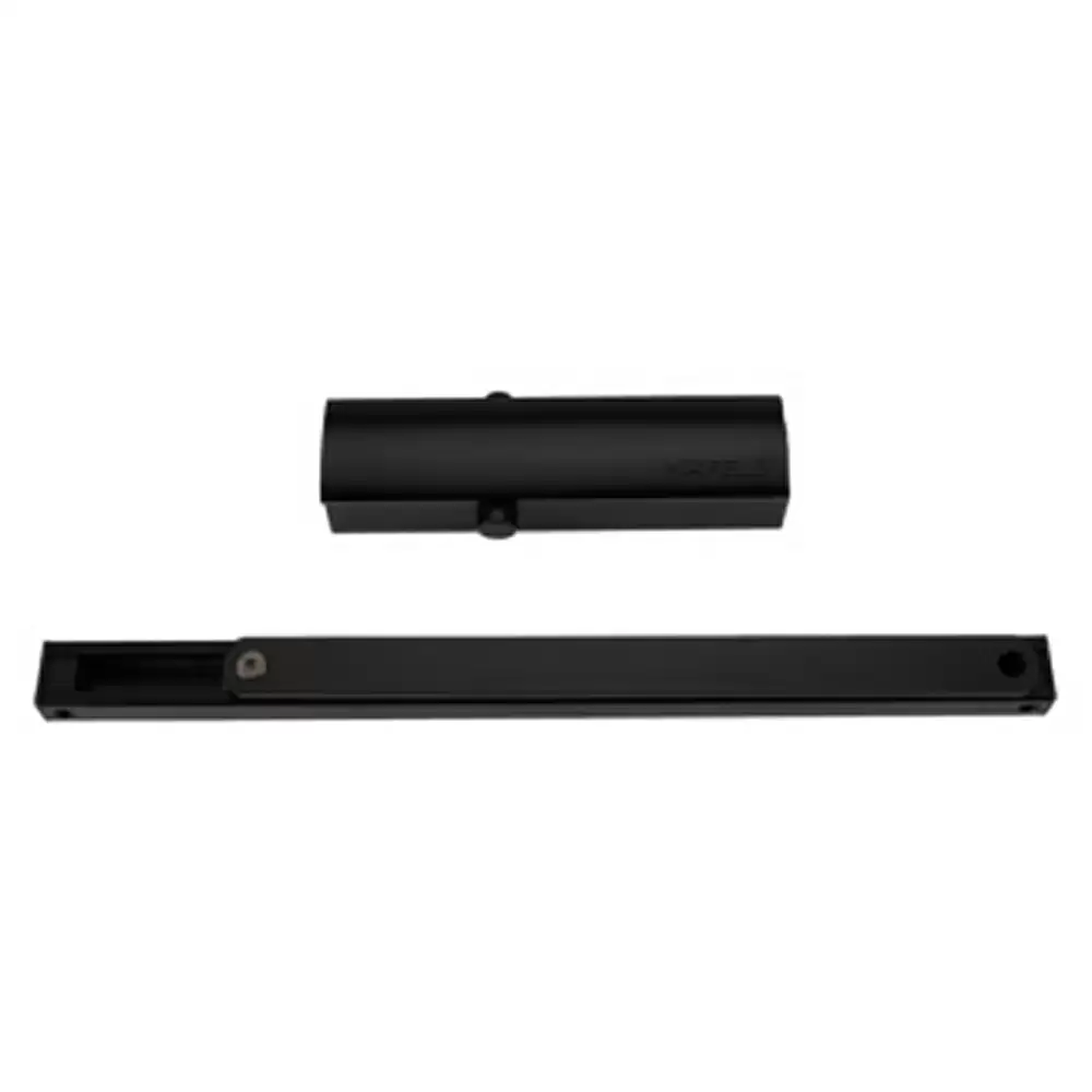 Hafele Surface Mount Overhead Door Closer for 950 mm Door Width - 60 kg (Black)