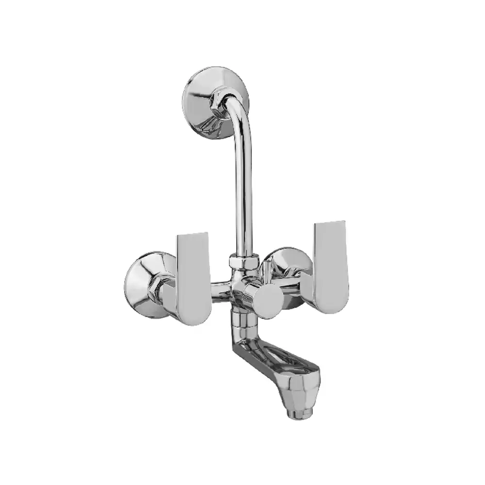 Aquee Aria 2 in 1 Wall Mixer with Flanges - Chrome