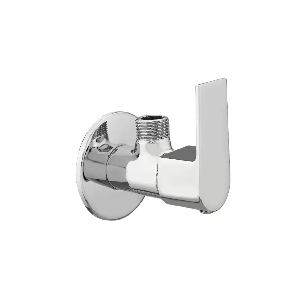 Aquee Aria Angle Valve with Flange - Chrome