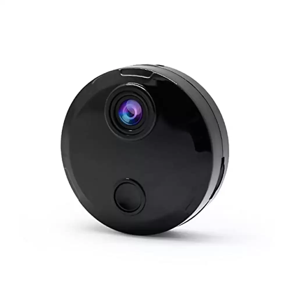 Ausha 4K CCTV Camera With Night Vision, Smart Motion Detection, WiFi Mobile Connectivity & Two Way Audio - Black