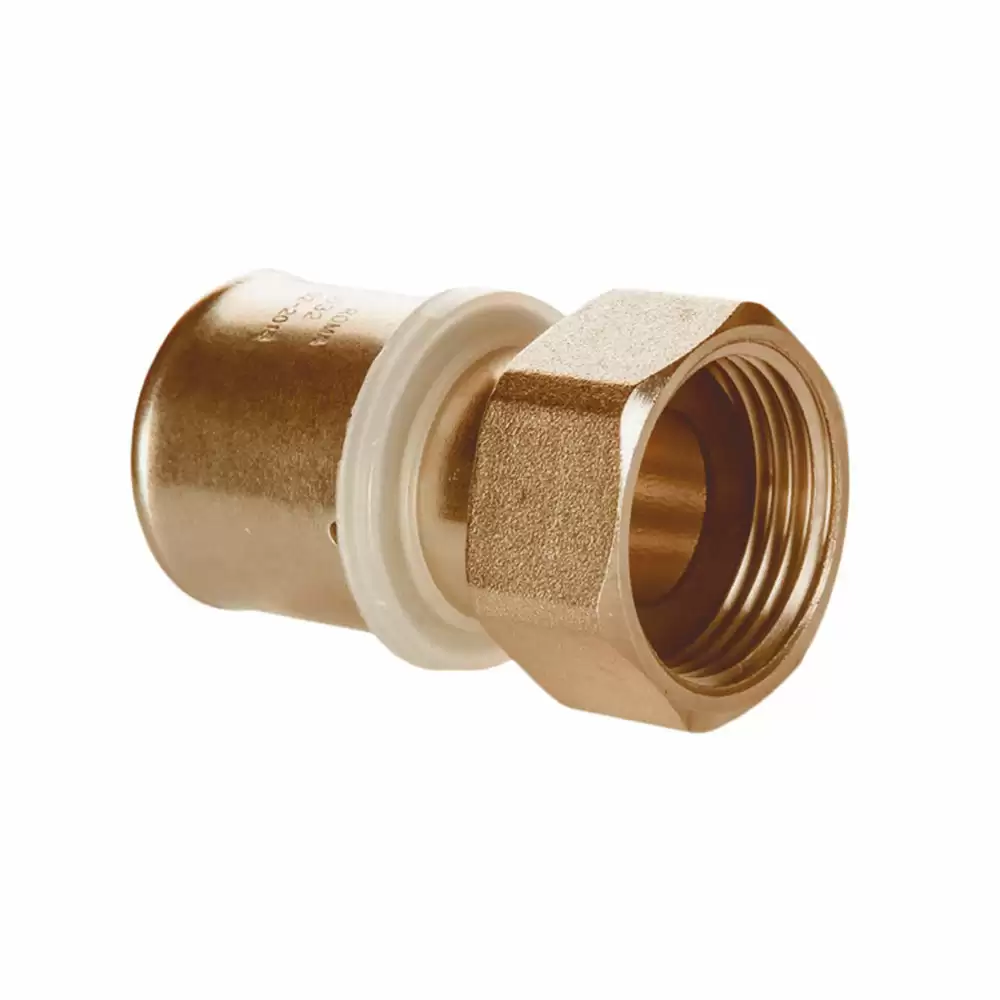 Huliot K234025-L 25 x 3/4 mm Crazy Nut Socket- Brass