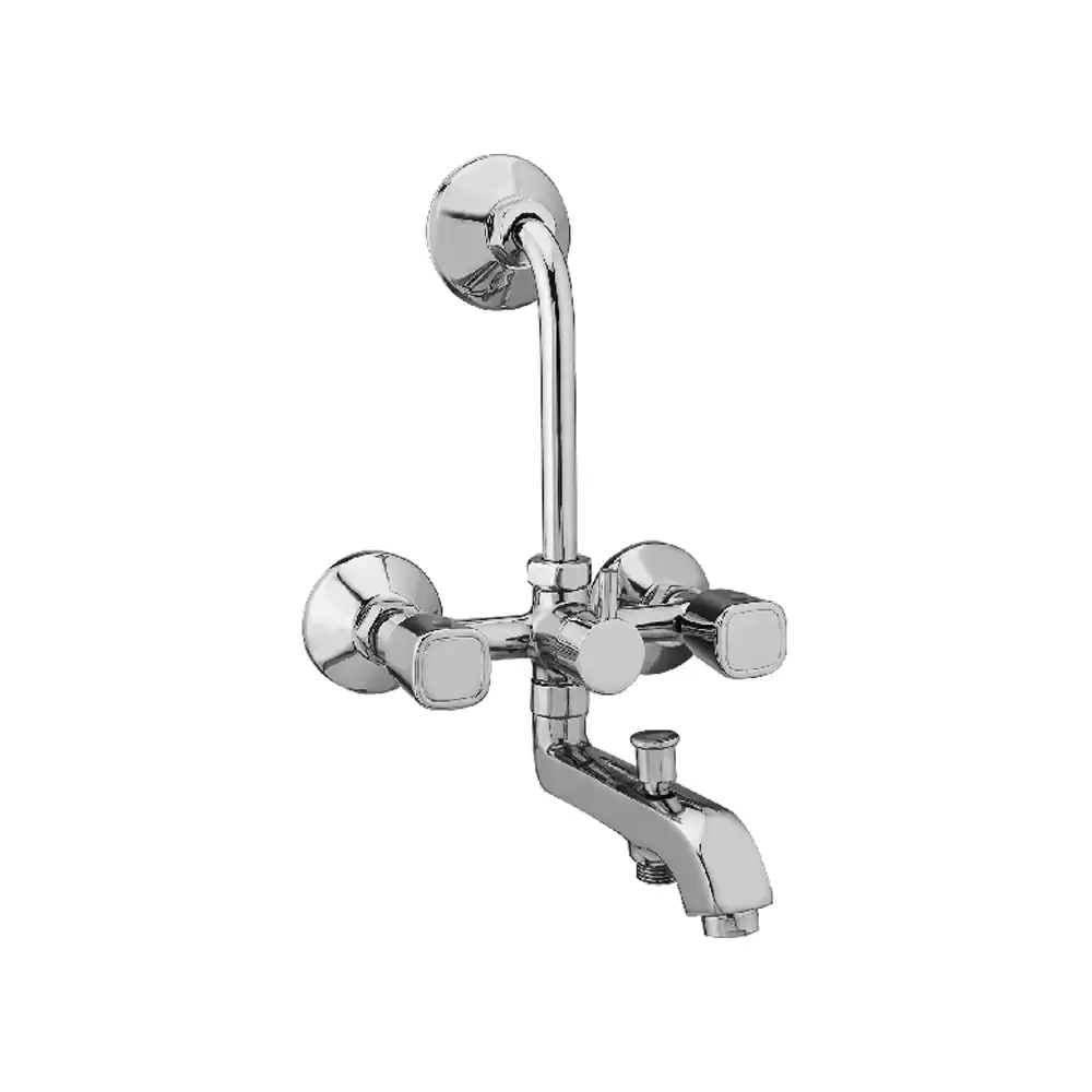 Aquee Dove 3 in 1 Wall Mixer with Flanges - Chrome