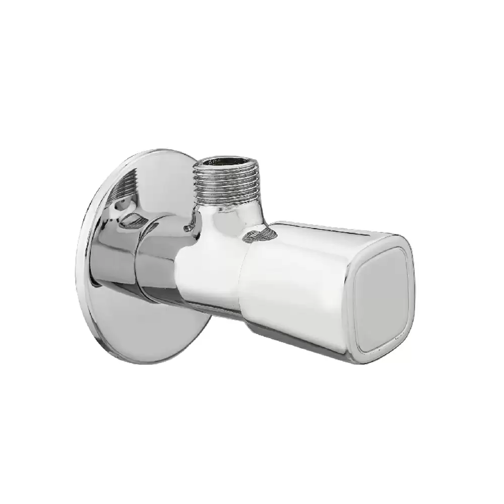 Aquee Dove Angle Valve with Flange - Chrome