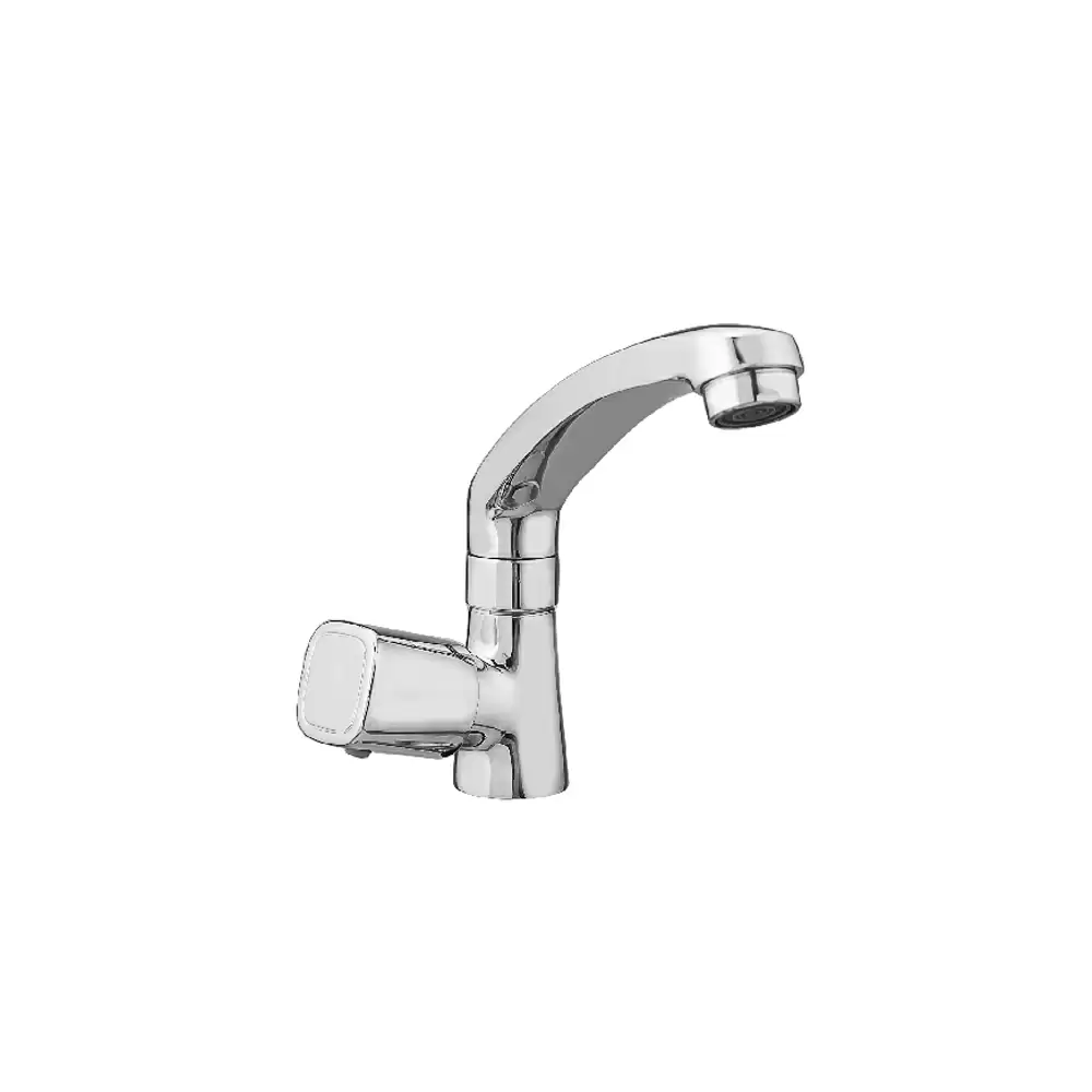 Aquee Dove Swan Neck Single Lever Sink Mixer - Chrome