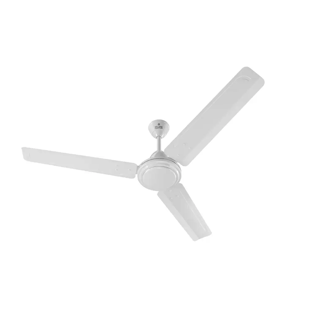 Polycab Zoomer HS 900 mm High Speed Ceiling Fan - Creamy White