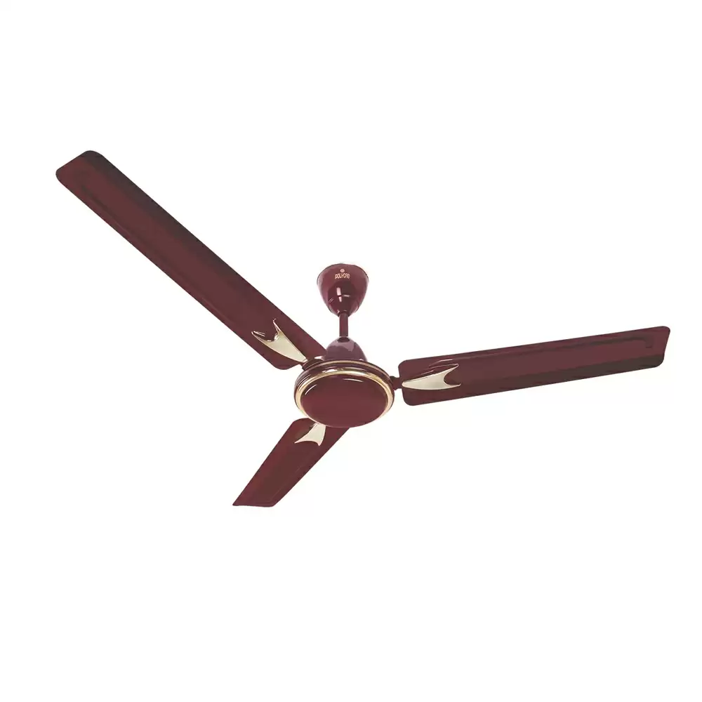 Polycab Zoomer DLX 1200 mm High Speed Ceiling Fan - Luster Brown