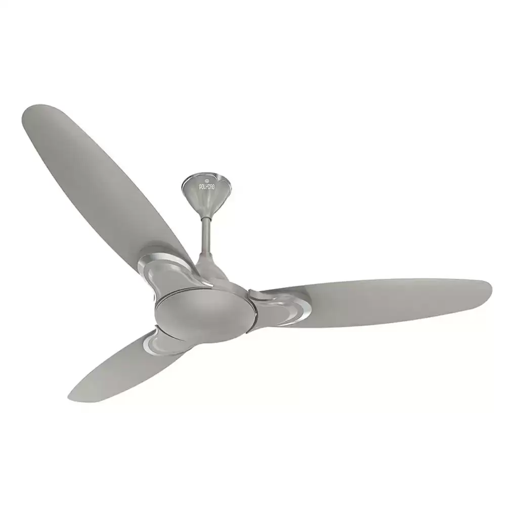 Polycab Vital Petal 1200 mm Ceiling Fan - Metallic Grey