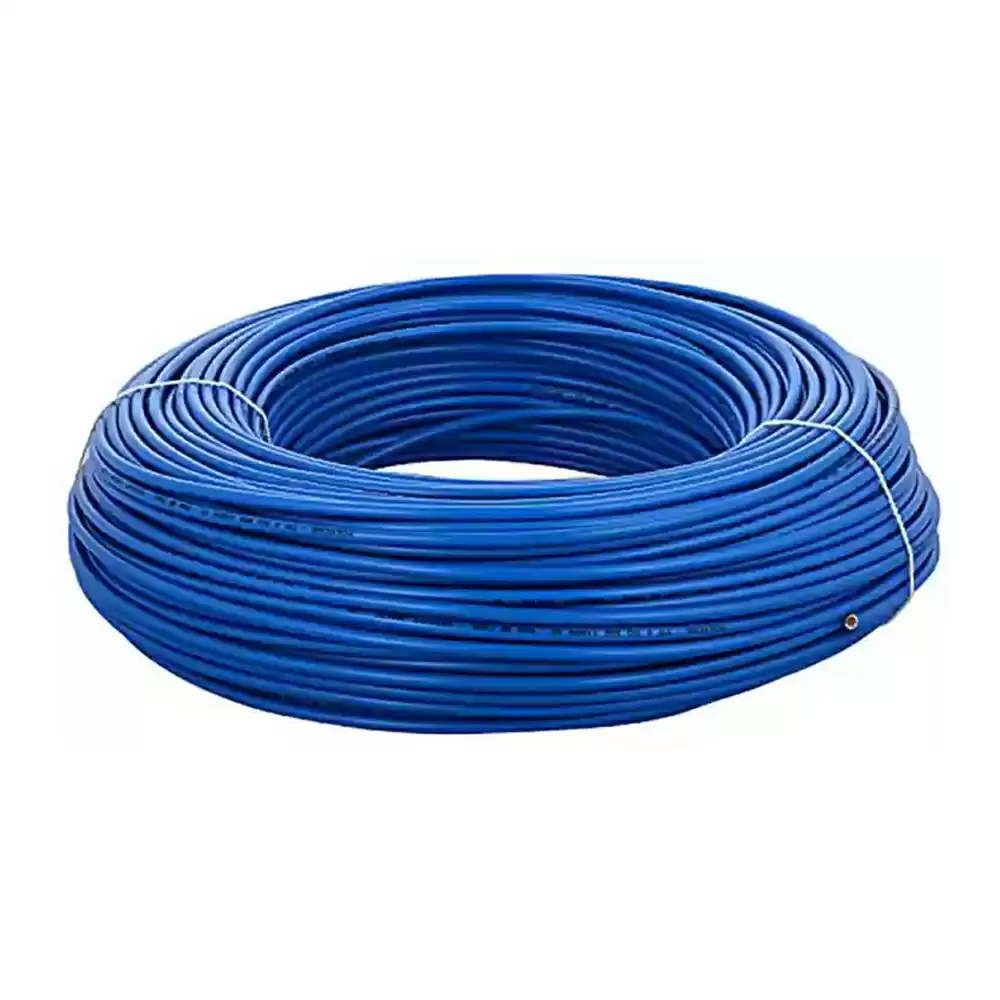 Polycab 1 Sq. mm FRLF PVC Insulated Electric Wire - 300 Meter (Blue)