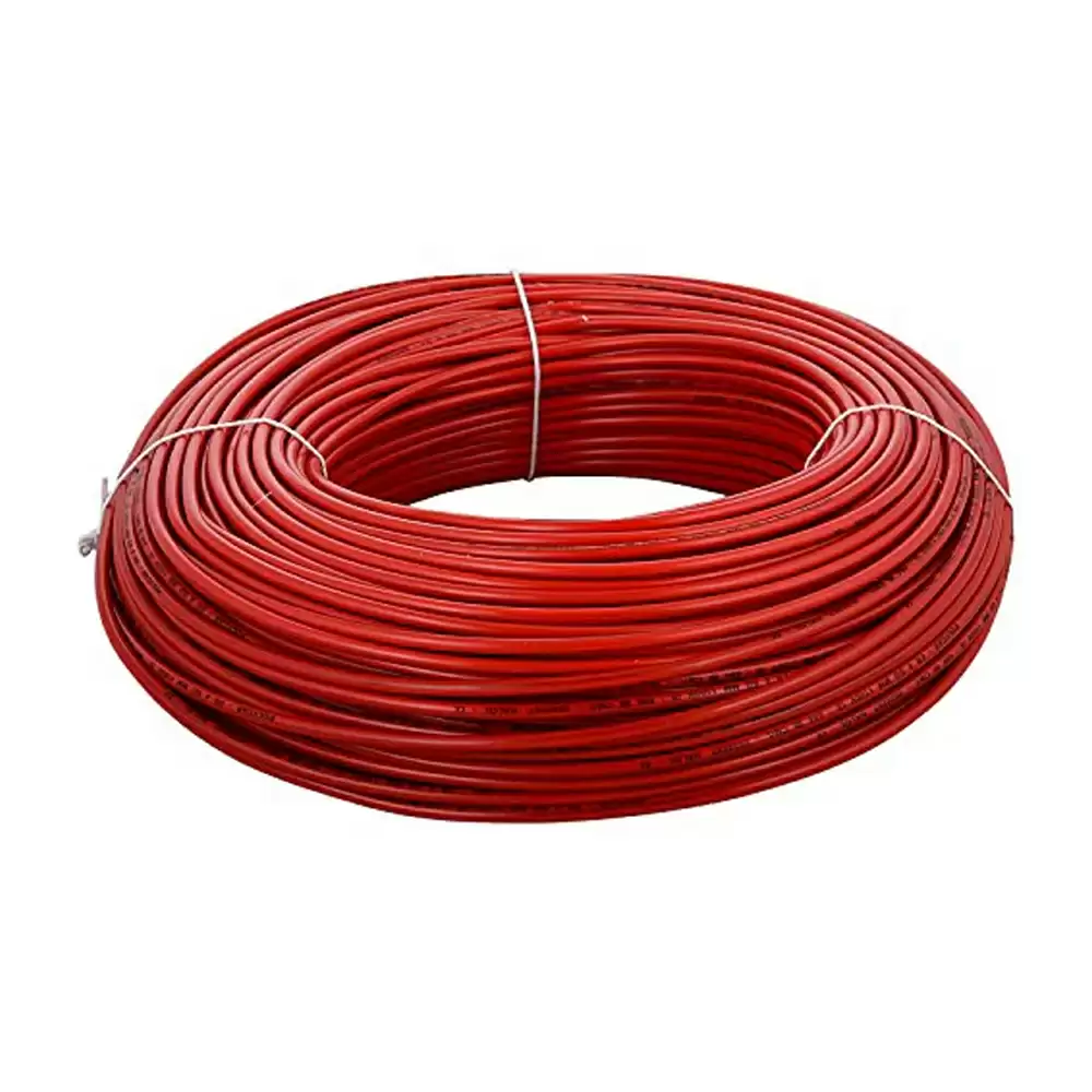 Polycab 2.5 Sq. mm FRLF PVC Insulated Electric Wire - 300 Meter (Red)