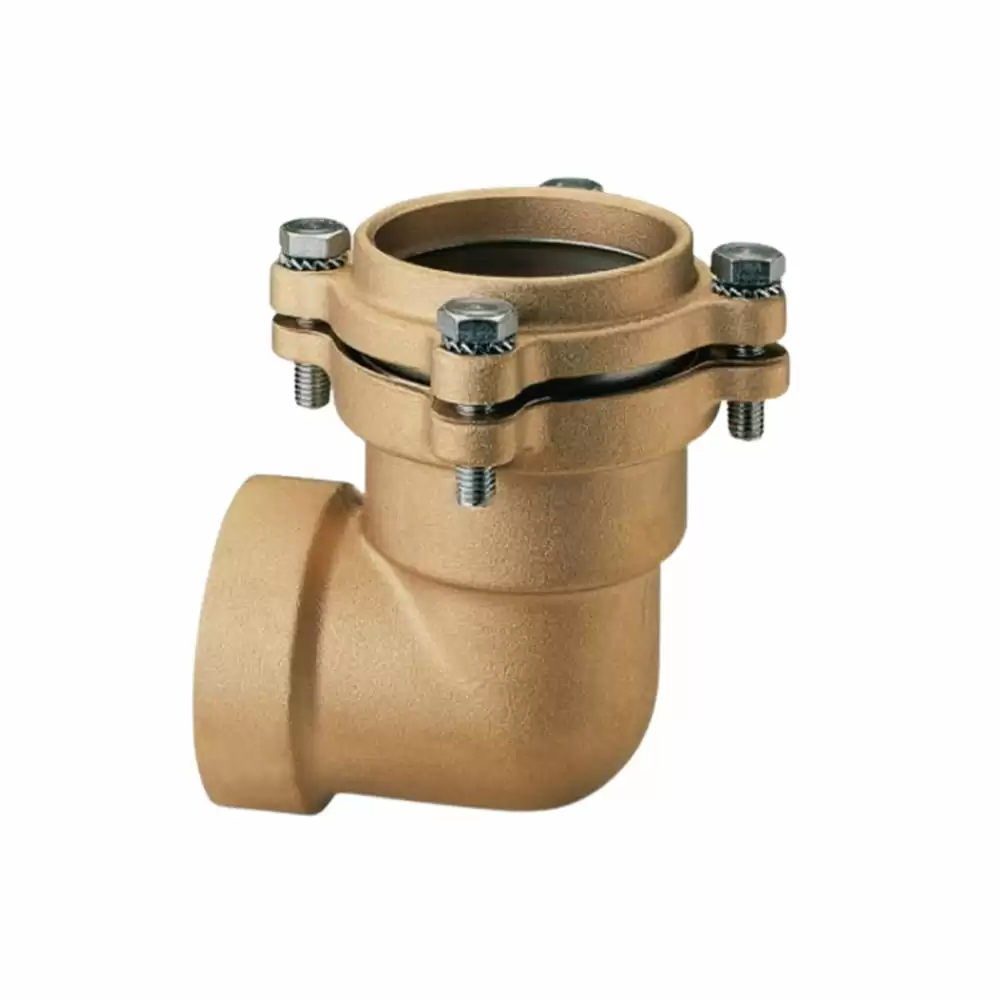 Huliot K208075-I 75 x 2'1/2 mm Female Threaded Elbow- Brass