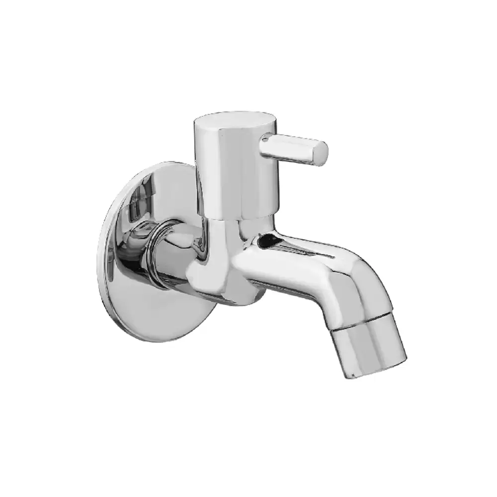 Aquee Magic Bib Cock with Flange - Chrome