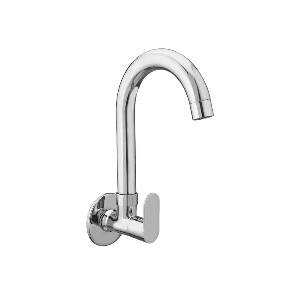 Aquee Opel Brass Sink Cock - Chrome