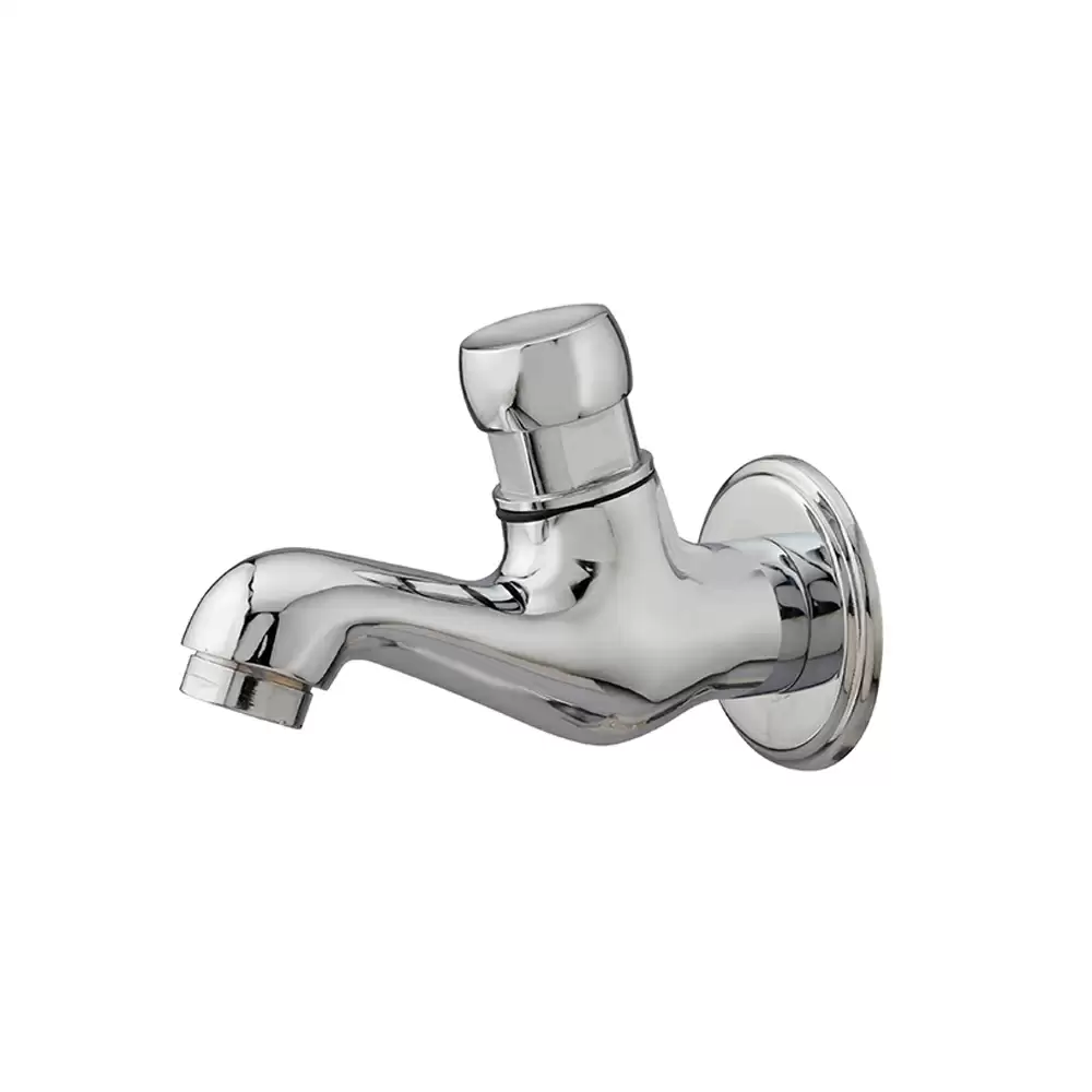 Aquee Pressmatic Water Savers Long Body Bathroom Tap - Polished Chrome