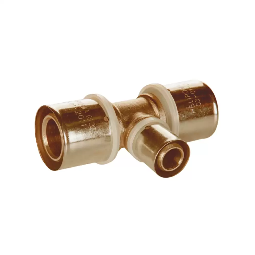 Huliot K231018 16 x 20 x 16 mm Reduced Tee- Brass