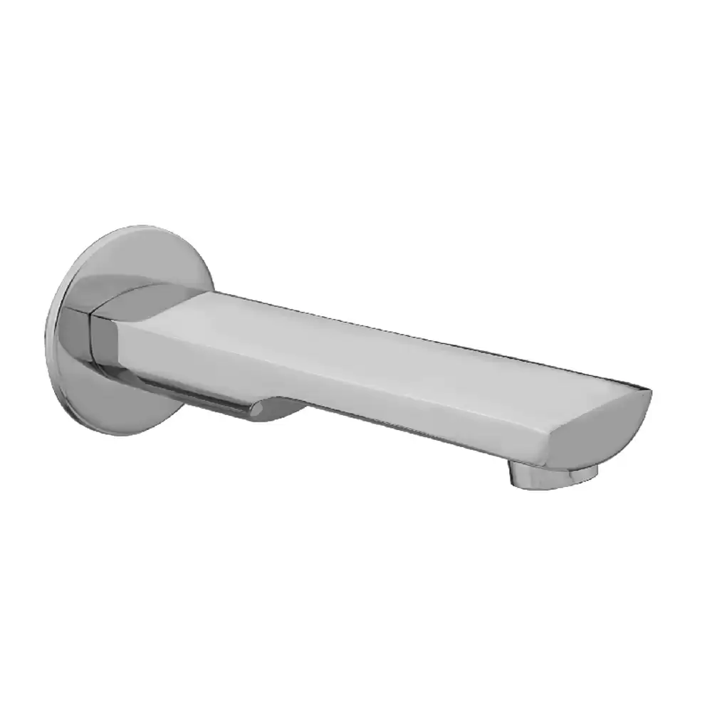 Aquee Aria Light Bath Tub Spout with Flange - Chrome