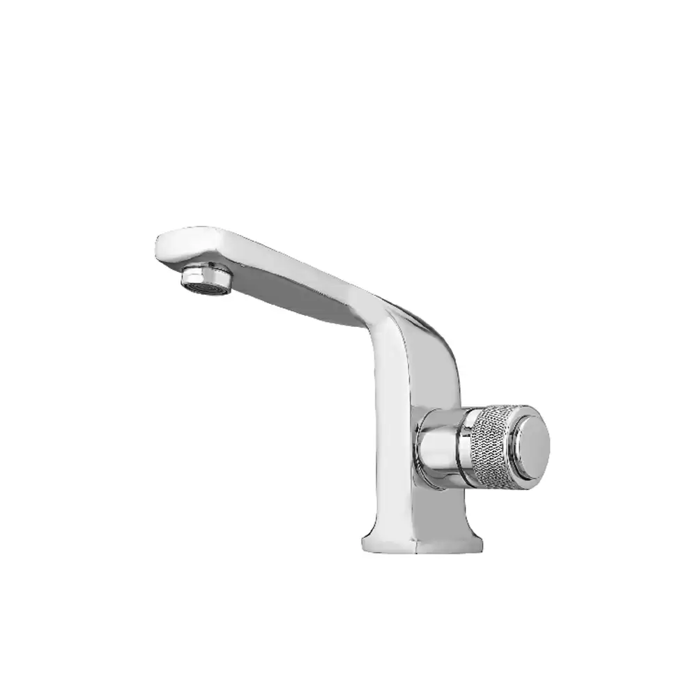 Aquee Unity Single Lever Deck Mount Basin Mixer - Chrome