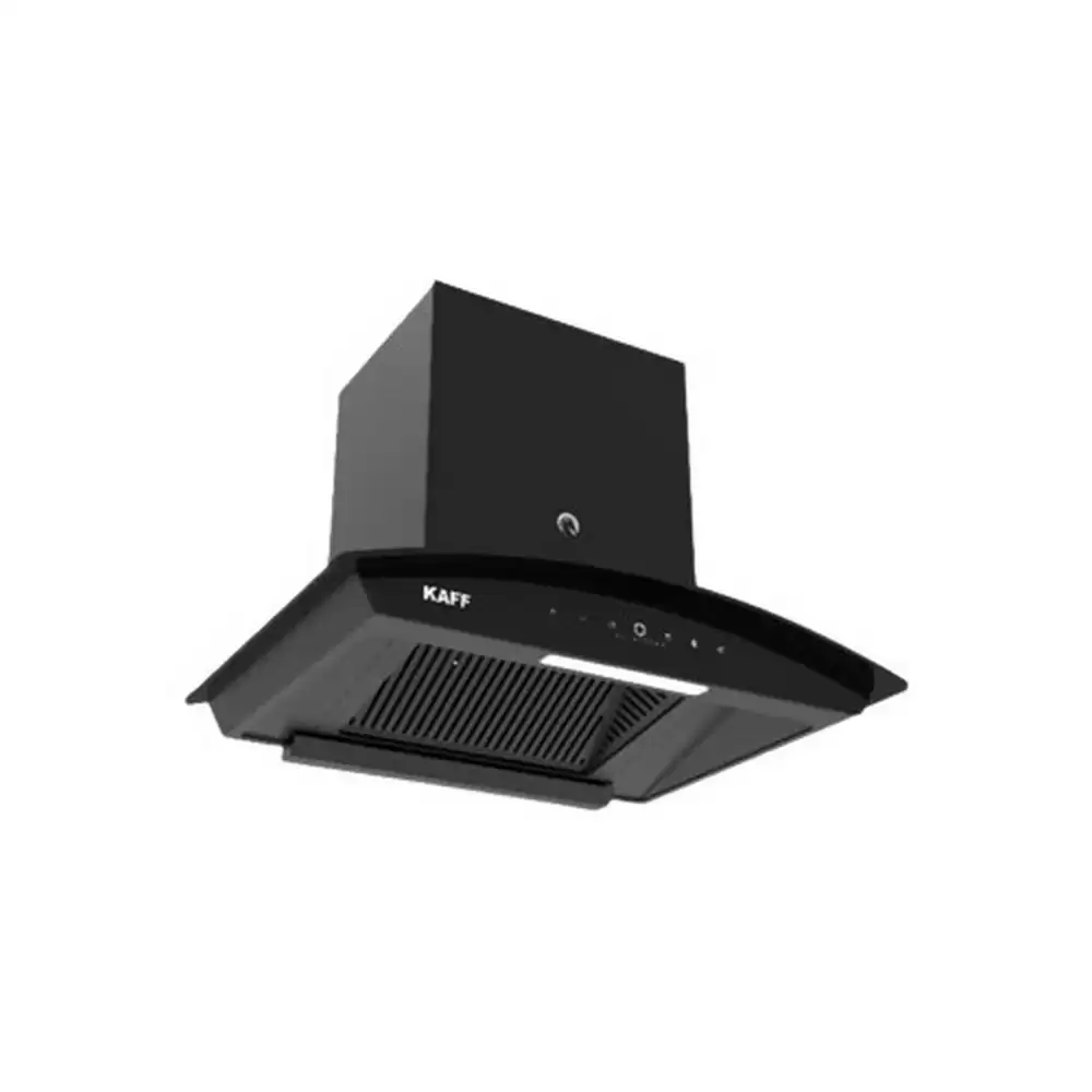 Kaff VASCO 60 DC Dry Heat Auto Clean Filterless Kitchen Chimney with Gesture Control- Matt Black